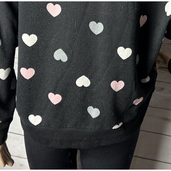 Rachel Roy Sweater Heart Pattern Soft Knit - Picture 10 of 12
